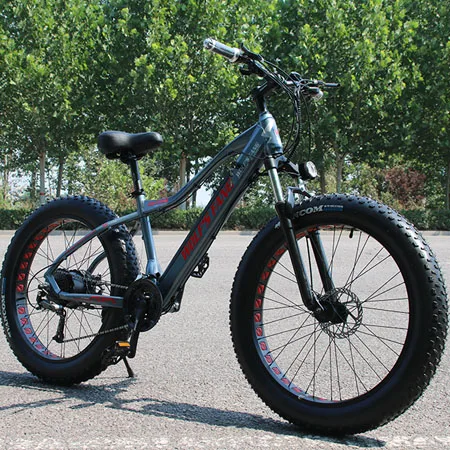 gray-red Электрический велосипед Ebike, 27 скоростей, 10AH, 48 В, 500 Вт, E велосипед, 26*4,0, горные велосипеды, толстый велосипед, дорожный электрический велосипед, алюминиевый сплав - Цвет: gray-red