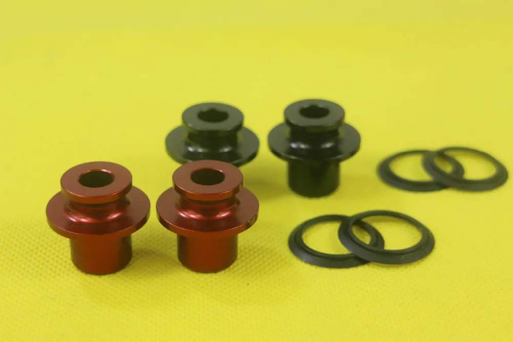 Адаптер Powerway M71 9 мм с боковыми крышками Передняя втулка 100 M9 переходники из