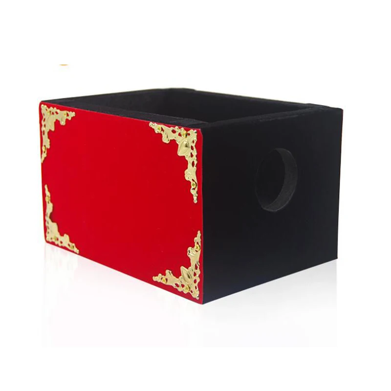 Silk thru Fired Box магические трюки реквизит игрушки профессиональный волшебник