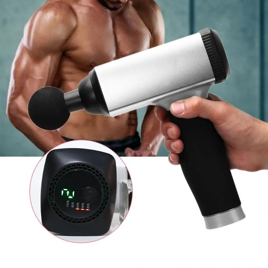 Малошумный мышечный массажный пистолет ГЛУБОКАЯ ТЕРАПИЯ тканью пушки глубокая