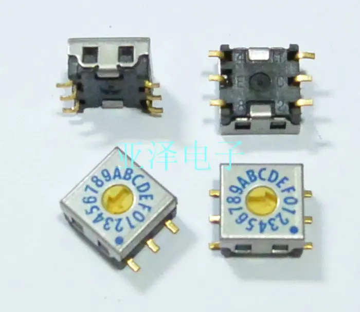 5 шт./лот 0 F/16 Шестерня 7 5x7 поворотный переключатель кода SMR7016 1|switch switch|switch codesgear switch