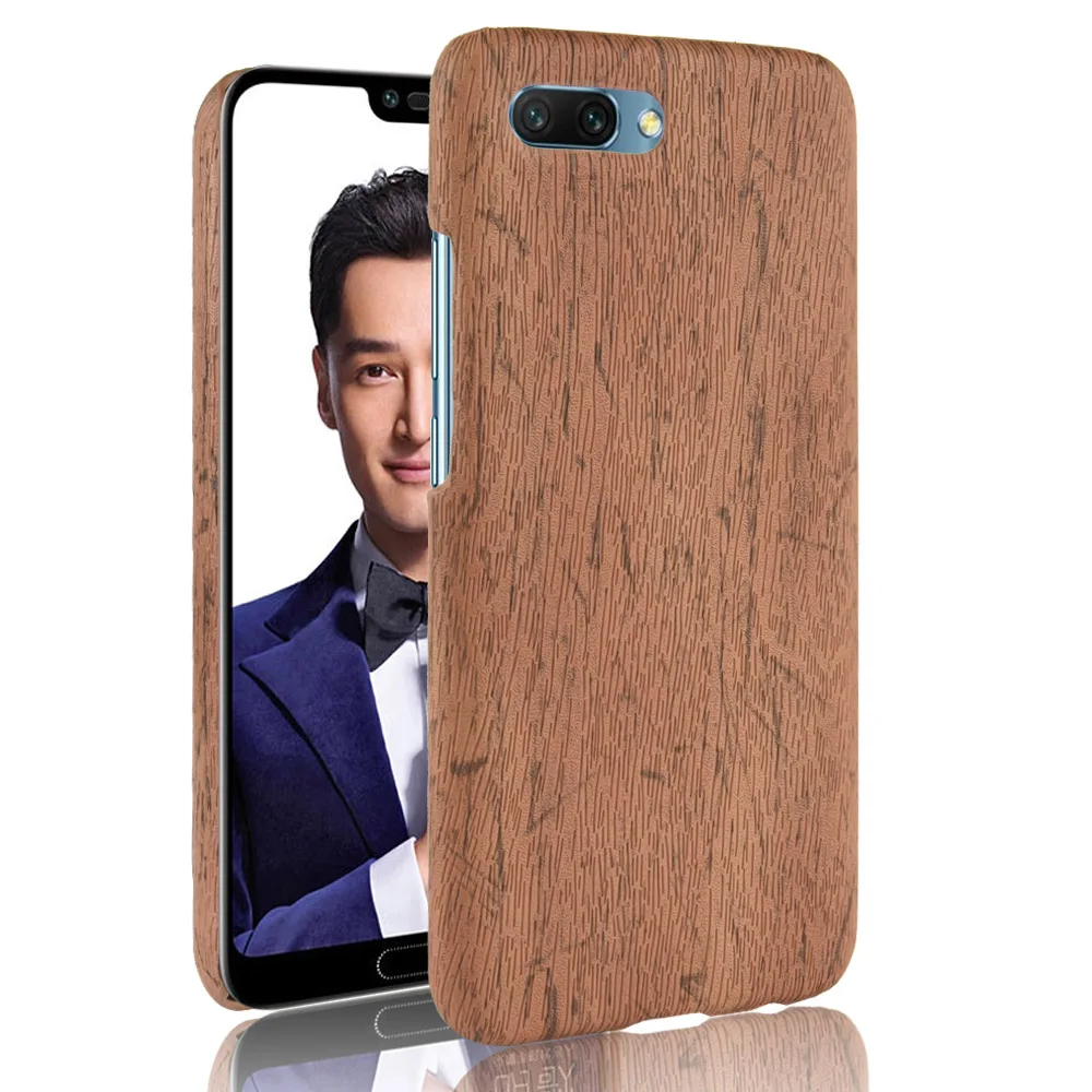 Woodern Skin Retro Leather Case For Huawei Honor 10 9 8 Lite 7 7C 7A 7X 6A 6X 6C 5C Cover Luxury Hard Shell On Phone Cases Funda |