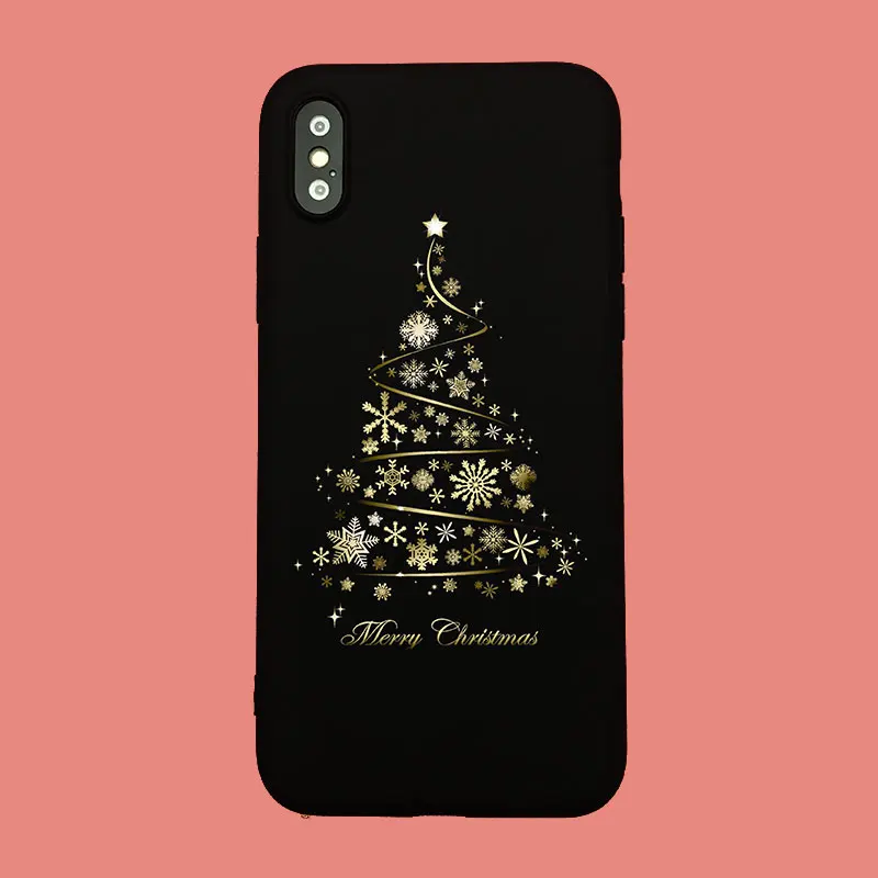 Весенний лимонный чехол для iphone 8 с рождественской елкой конфетный тростник