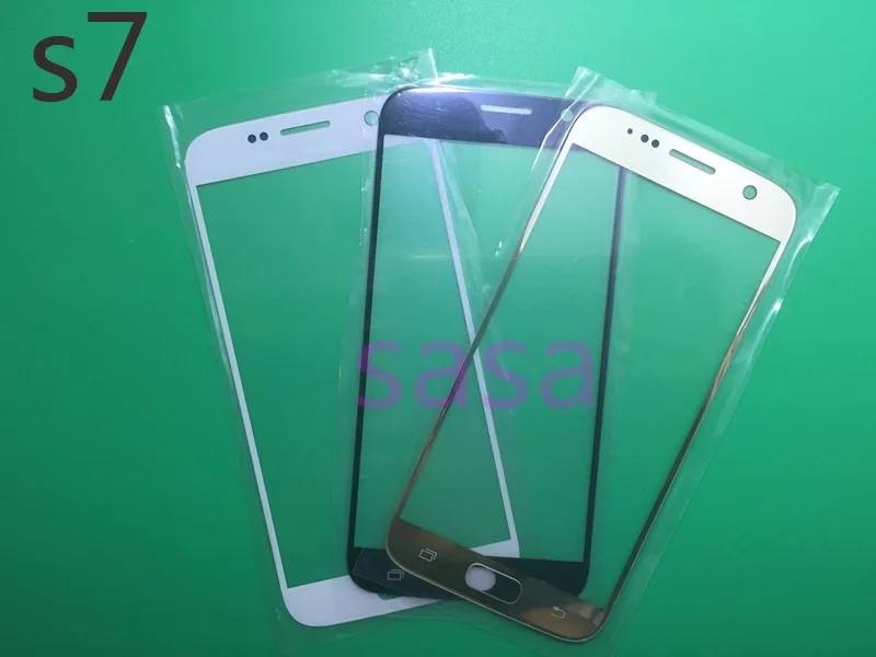 Сменный сенсорный ЖК экран для Samsung S7 переднее стекло внешний объектив Galaxy G9300 G930