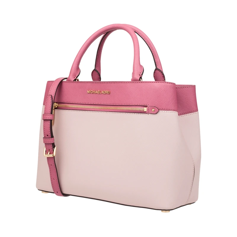 Authentic Original &amp Brand new Michael Kors MK Women's Bag Hailee Brown Leather Satchel Handbag Womens' pou35S8GX2S2L/35S8GX2S2T |