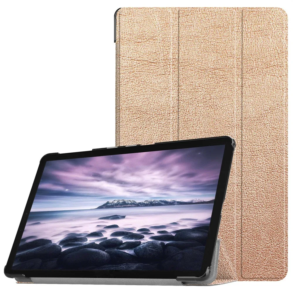 Чехол для планшета Samsung Galaxy Tab A2 10 5 дюйма кожаный умный чехол подставка T595 # g4|Чехлы
