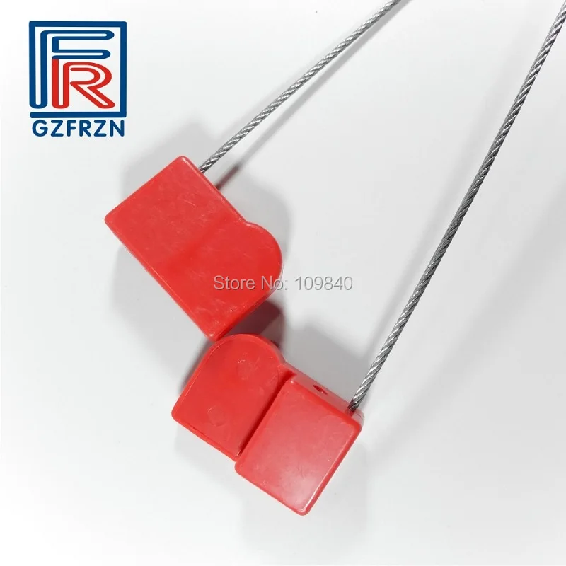 100 шт./лот 915 МГц UHF RFID герметизирующие бирки для стального провода кабельные