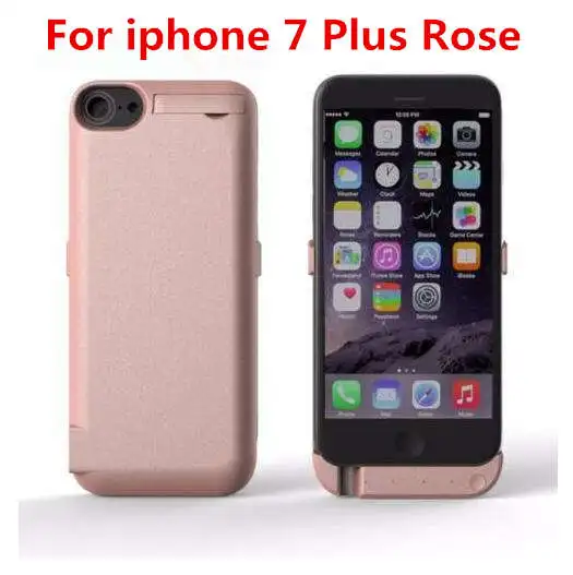 Для Apple iphone 7, iphone 7 plus, чехол с аккумулятором, 10000 мА/ч, зарядное устройство, чехол, умный внешний для iphone 7, 7 plus, чехол с аккумулятором - Цвет: for iphone 7 plus