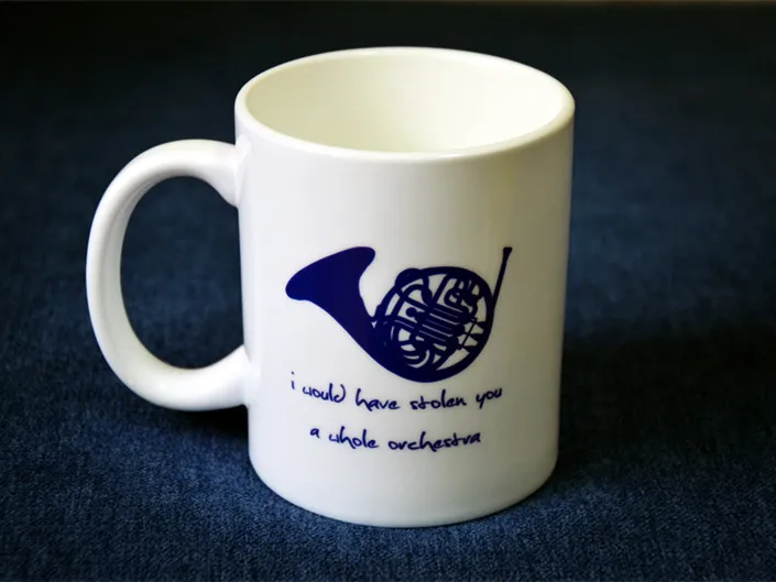 Новая Качественная керамическая кофейная кружка с изображением синего