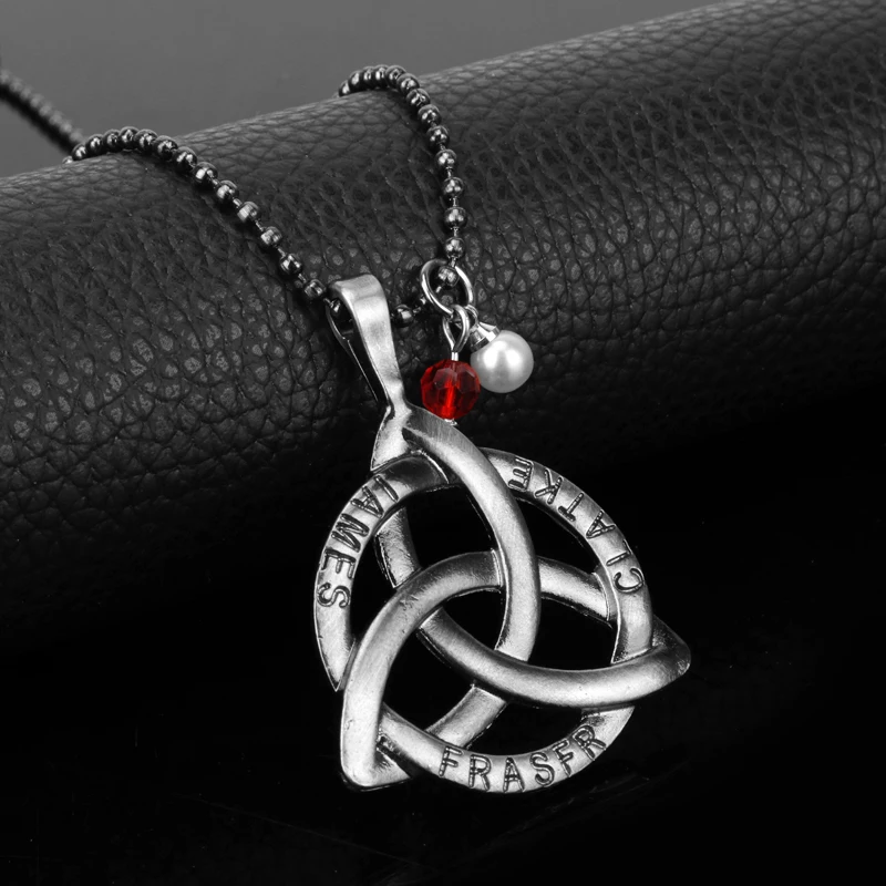 Модное ожерелье Outlander в виде шотландской ирландской кельтской драконы|chain