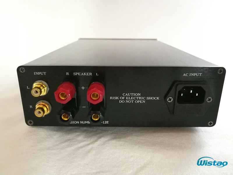 Ультраклассный усилитель A 2X80W стерео Интегрированный мощности для наушников
