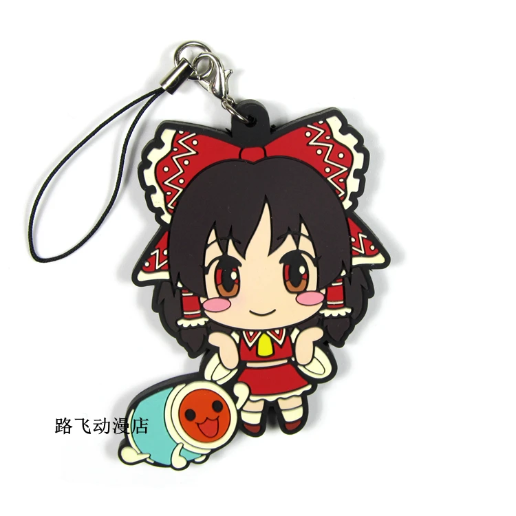 Аниме TouHou Project фигурку аниме модель резиновые Хакурей рейму в стиле Мариса