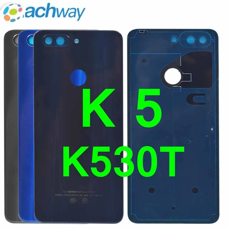 Оригинальный Новый чехол для Lenovo K5 задняя крышка аккумулятора корпуса объектива