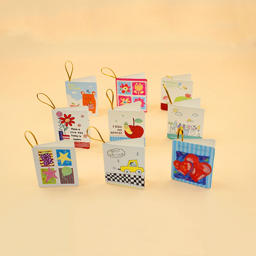 (72 шт./лот) моды творческие прекрасный небольшой Поздравительные Открытки