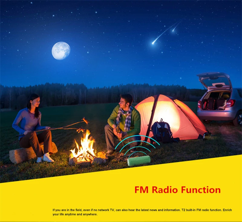 Новое поступление высокое качество водостойкий динамик fm беспроводной bluetooth