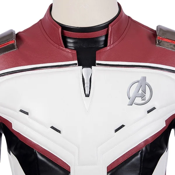 Jumpsuit Only Avengers4 эндшпиль костюмы косплей супергероя комбинезон для Хэллоуина Мстители команда форма железный человек Черная Вдова белый костюм на заказ - Цвет: Jumpsuit Only