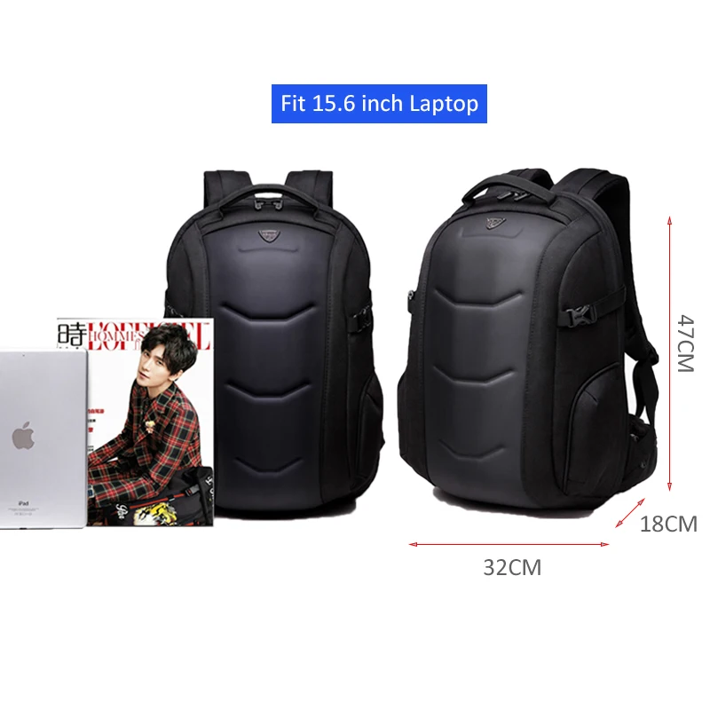 

OZUKO Mochilas Waterproof 15.6 inch Laptop Backpack Male Fashion Oxford Schoolbag Men Backpack Travel Bag for Teenager