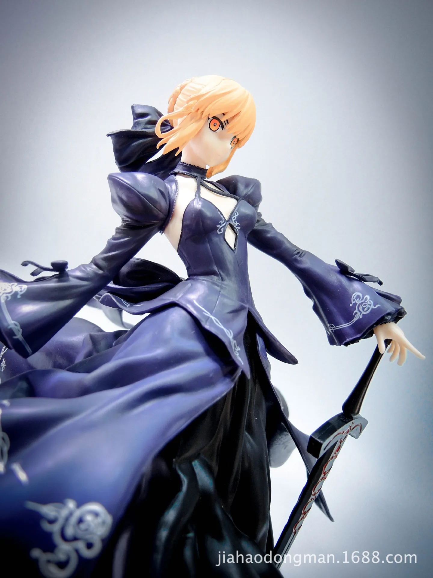 Япония Аниме Фигурка Fate Grand Order Saber Alter Dress Ver Сексуальная ПВХ Модель Коллекция украшения абсолютно новая игрушка 23 см