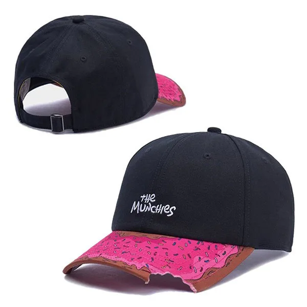 PANGKB бренд MUNCHIES Кепка снеки розовый snapback шляпа для мужчин и женщин Взрослый головной убор Хип-Хоп Уличная Повседневная Солнцезащитная бейсбольная Кепка Gorras bone - Цвет: 2