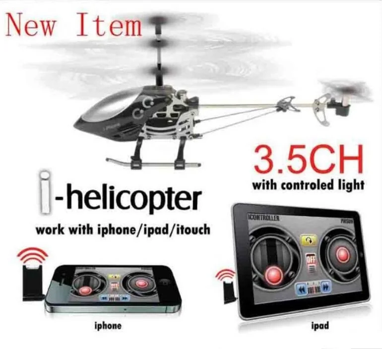 Смарт оборудования приложение управления вертолет игрушка 777 173 3.5ch анти осень