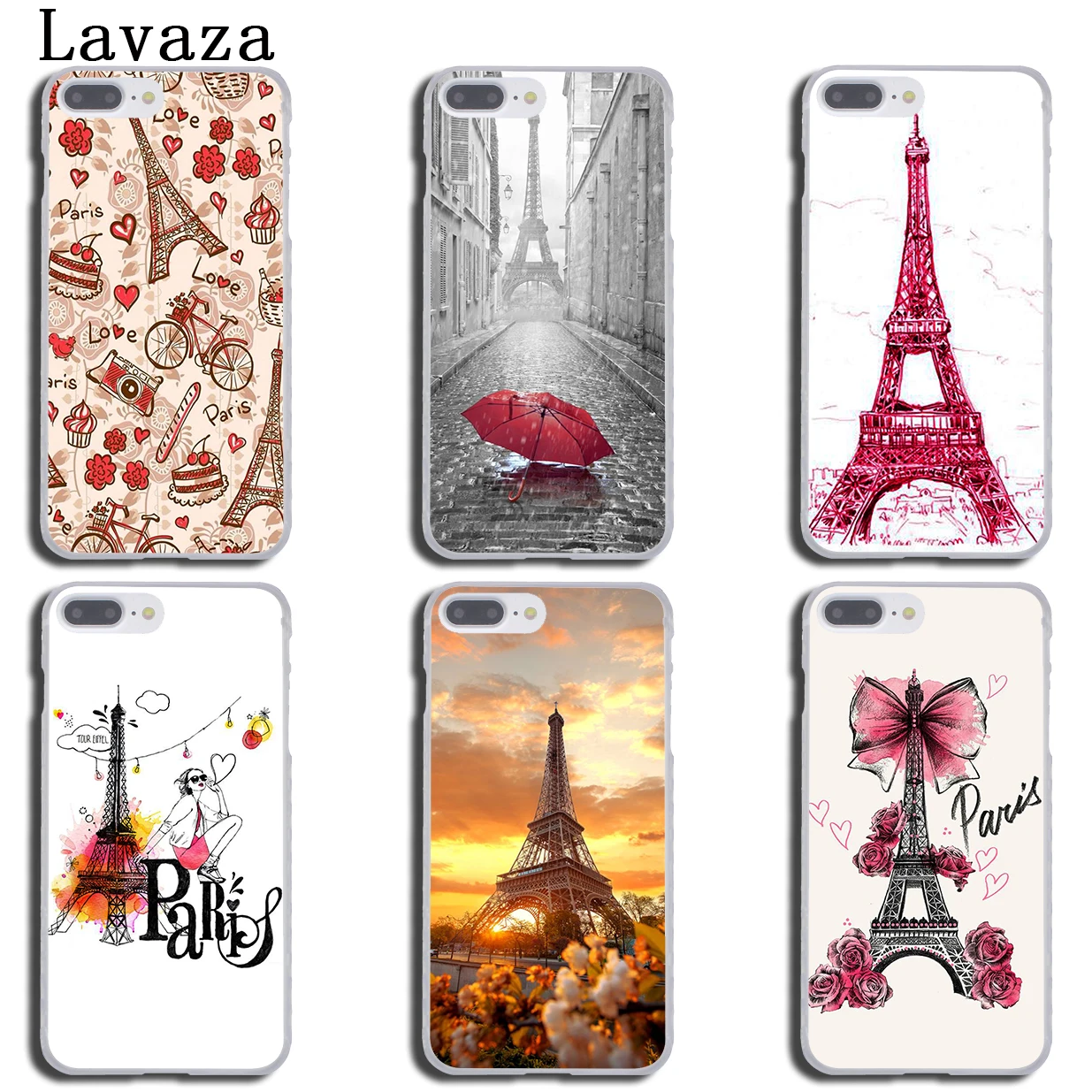 Lavaza Франция Париж Эйфелева башня модный жесткий чехол для телефона iPhone XR X XS 11 Pro Max