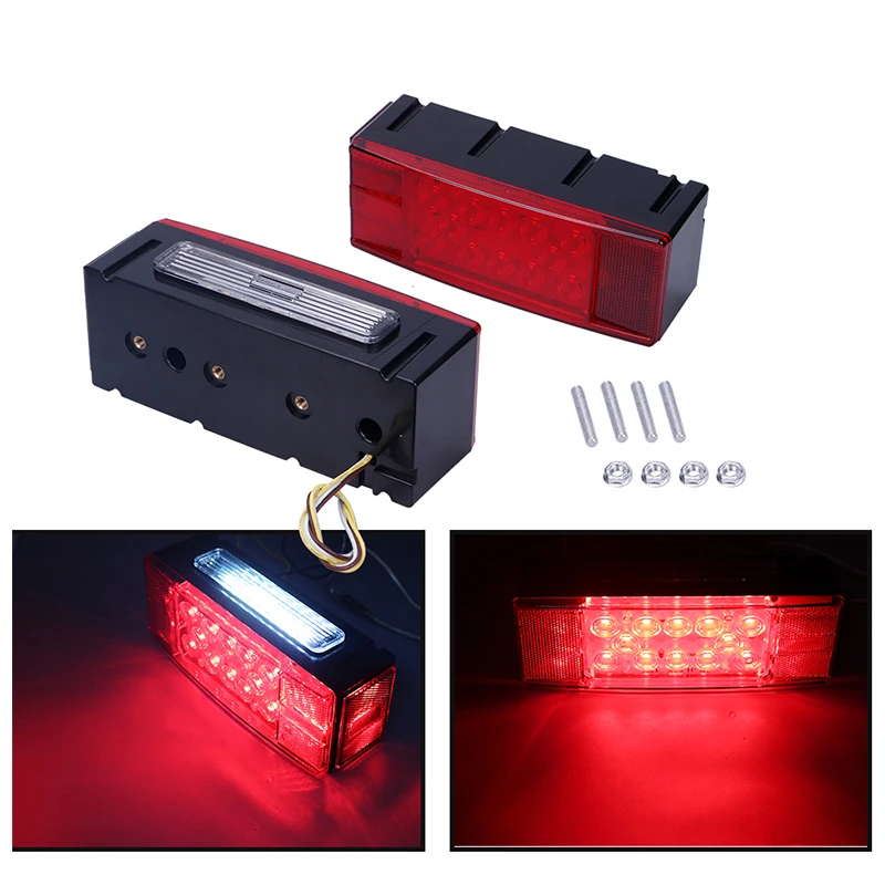2 шт. светодиодный задний свет для грузовика предупреждающий сигнал поворота