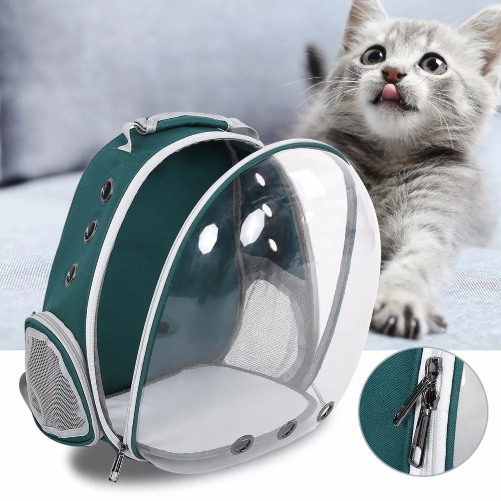 Водонепроницаемый Pet Cat Рюкзак Сумка-переноска для собак пузырь большое пространство Pet Carrier Рюкзак для кошки и маленькая собака на открытом воздухе сумка