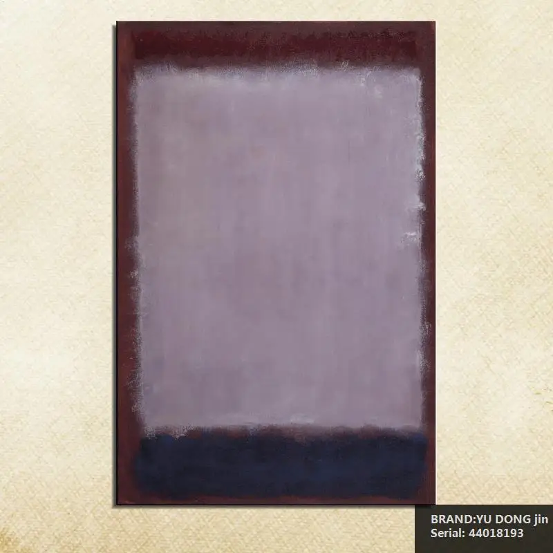 Классическая картина маслом Mark Rothko Still life рисование искусство спрей без рамки