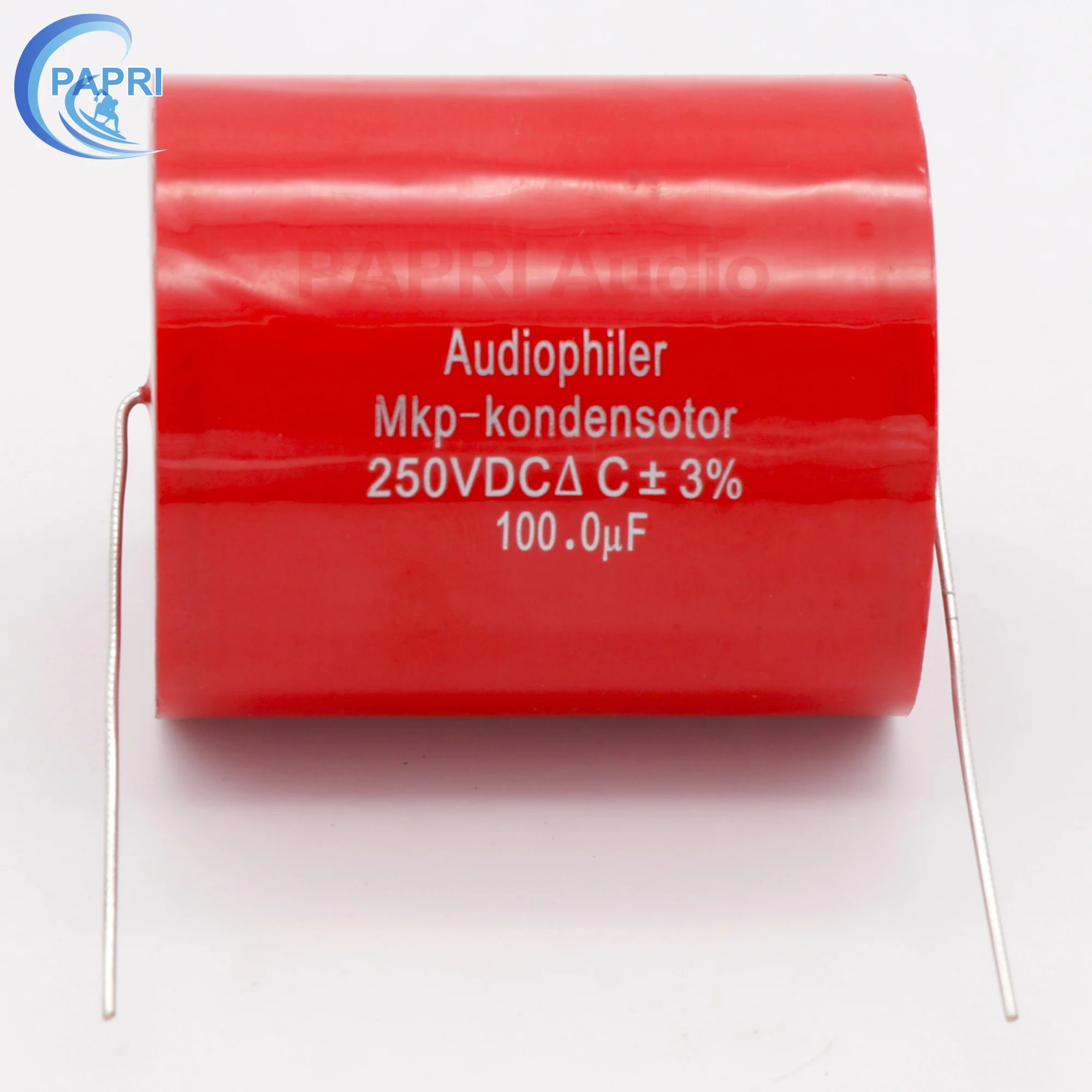 

PAPRI 100UF 250VDC Axial MKP DIY Audio Grade Capacitor For HiFi Tube Guitar Amplifier Lot/1PCS