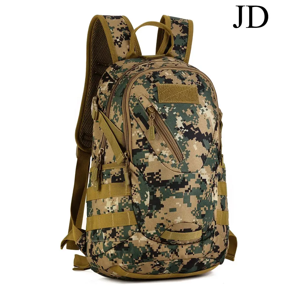 Sinairsoft Новинка года Водонепроницаемый 3D Военная тактика рюкзак мешок 20L для похода Trek камуфляж Mochila путешествия рюкзак - Цвет: JD