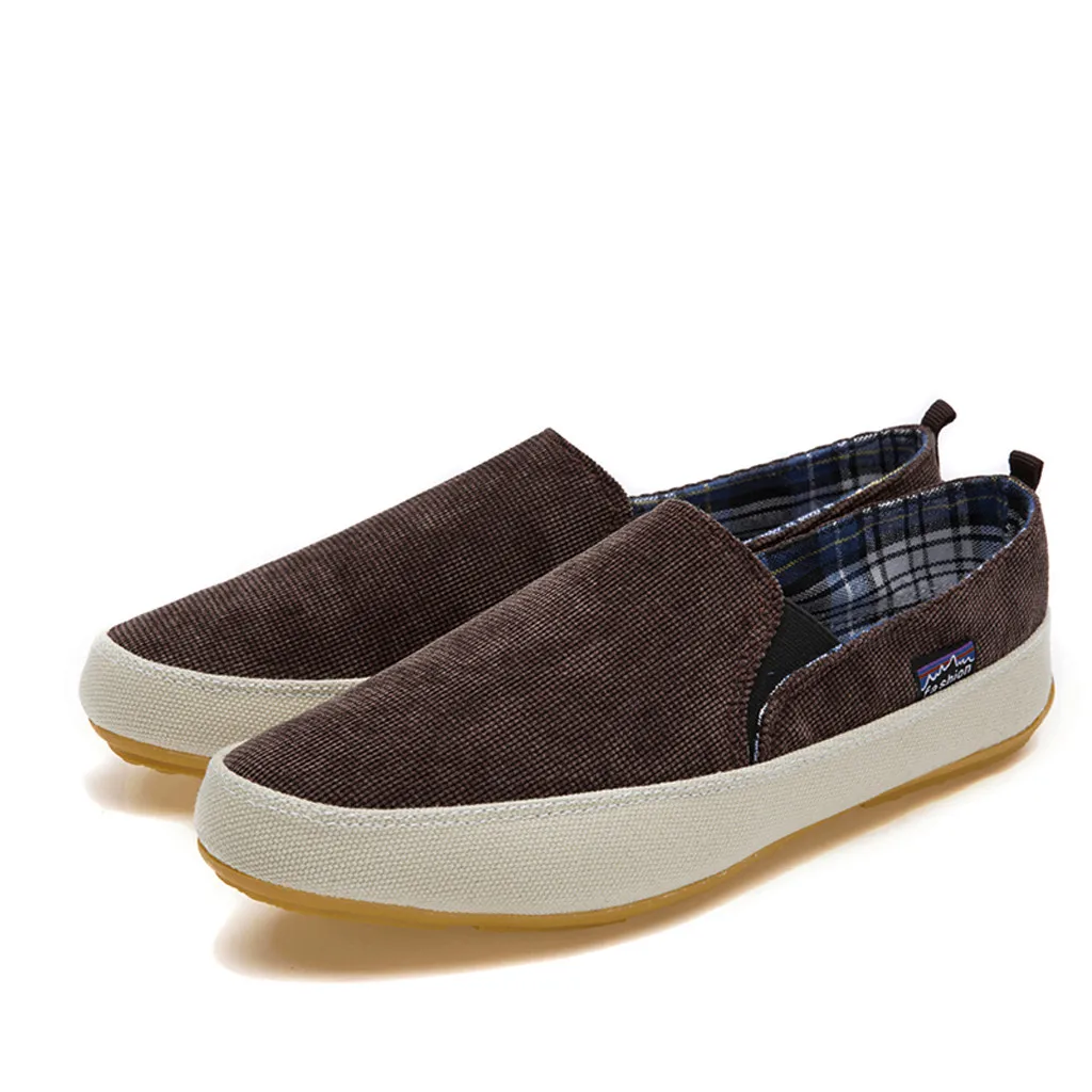 JAYCOSIN 2019 New Men's Breathable Flat Canvas Shoes No-Slip Wear Casual Fashion Light-Weigh For Male dropshipping 613W | Обувь