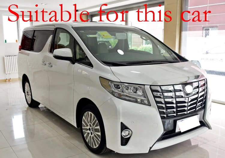 Пластиковые накладки на окно автомобиля козырьки от дождя и солнца для Toyota Alphard