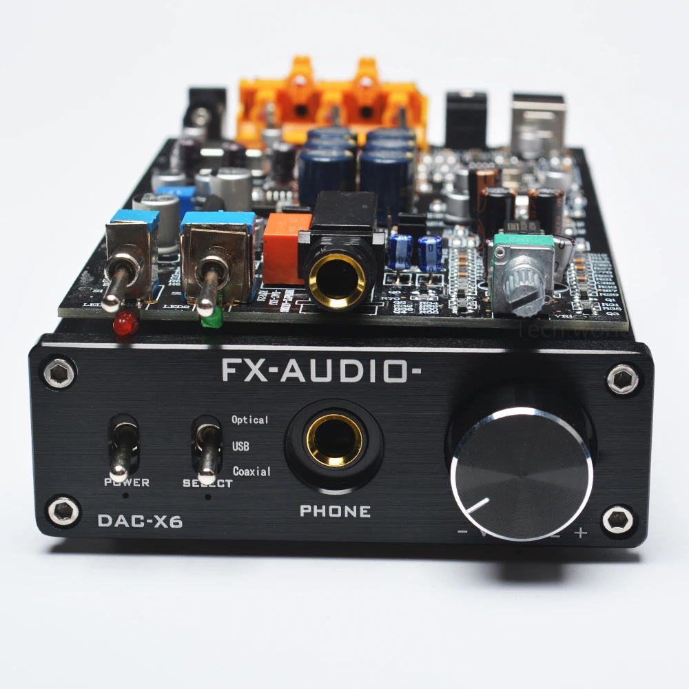 Fx-audio 2 0 DAC-X6 fever HiFi amp USB Fiber коаксиальный цифровой аудио декодер усилитель TPA6120