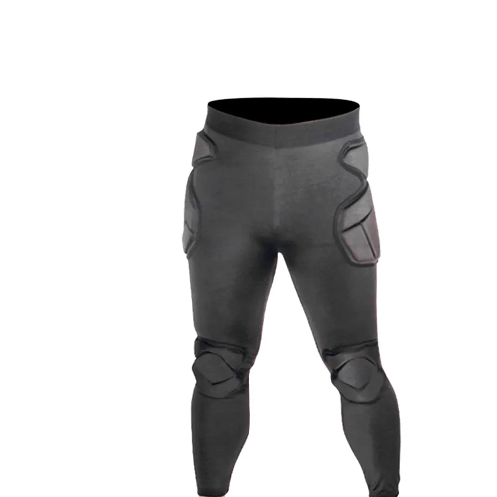 pants Спортивная защита для безопасности, утолщенная Экипировка, футбольный вратарь, Джерси, налокотники, наколенники, футбольные майки, жилет, мягкий протектор, дышащий - Цвет: pants
