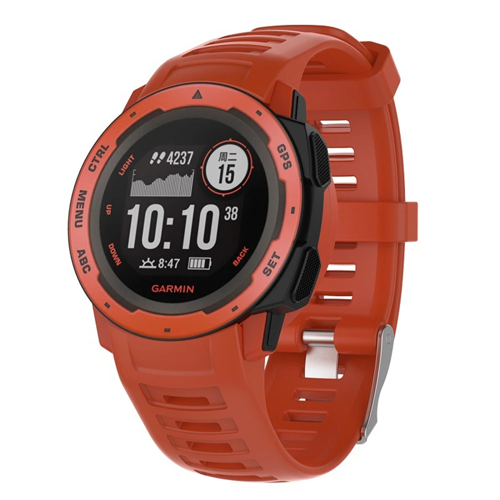 Мягкий силиконовый браслет ремешок для Garmin instinct ремешок для часов браслет ремешок для Garmin instinct Band