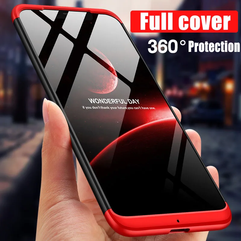Роскошный бронированный чехол 360 для Xiaomi 8 8SE Mi8 Redmi Note 7 Pro 6 6A S2 Y2 Pocophone F1 Чехол Жесткий Бампер защитный чехол