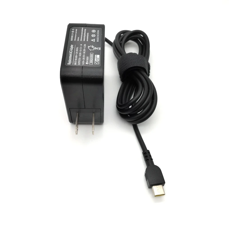 Быстрое зарядное устройство 5 В 3A 9 12 15 в 20 2.25A 45 Вт PD Type C для MacBook 2015/2016 Lenovo ThinkPad 13 Yoga
