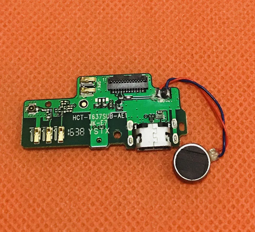 Б/у оригинальная зарядная плата с usb разъемом для BLACKVIEW E7S бесплатная