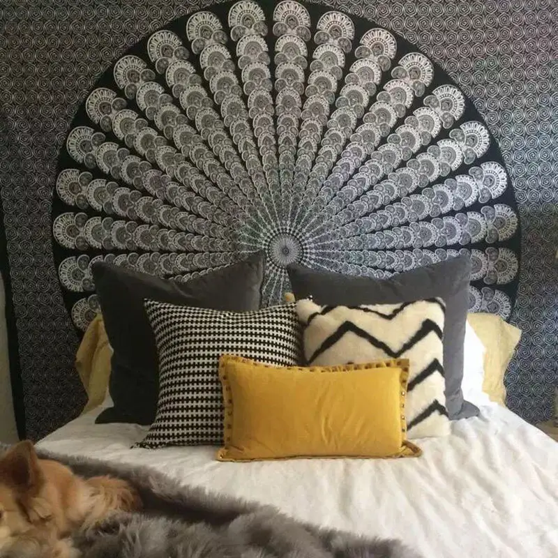 Летняя большая шаль 2016 шифоновое квадратное пляжное полотенце в богемном стиле