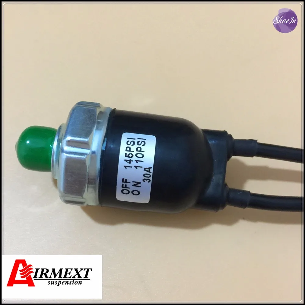 Переключатель давления для герметизации VIAIR/110psi ВКЛ./145psi ВЫКЛ. подвесная система