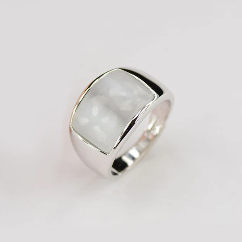 MOONROCY Прямая поставка ювелирные изделия оптовая продажа серебряный цвет кристалл