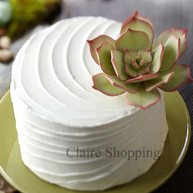 Yueyue Sugarcraft 3 шт. нержавеющая сталь суккуленты помадка режущий торт форма