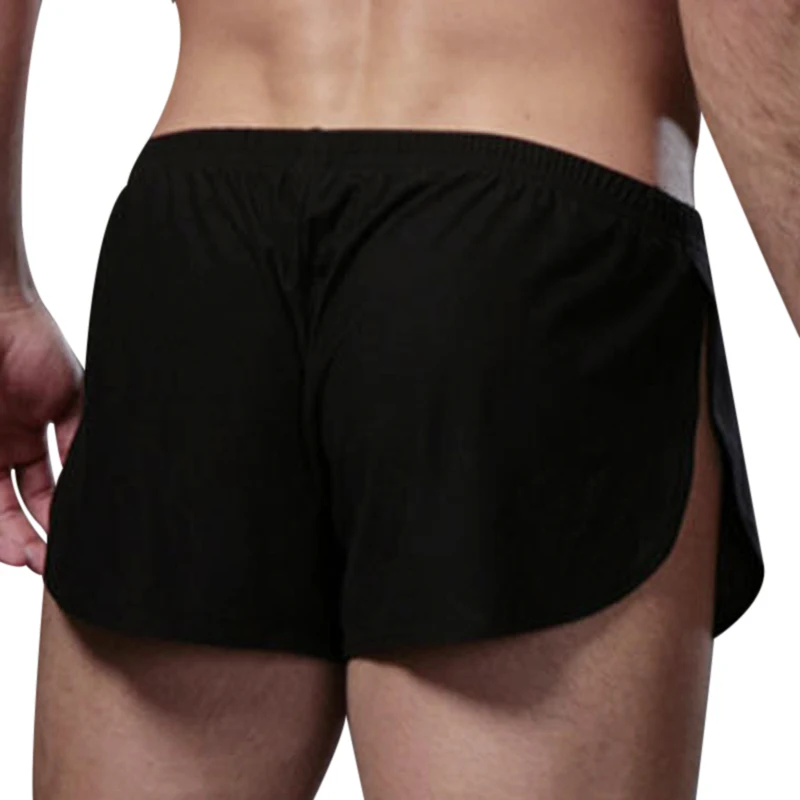 Мужские брендовые шорты-боксеры нижнее белье из модала мягкие свободные