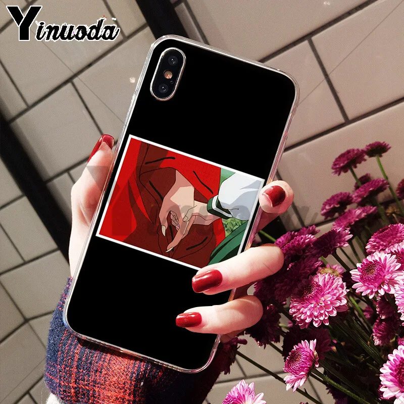 Мягкий чехол Yinuoda из тпу для iPhone 8 7 6 6S Plus X XS max 10 5|Бамперы| |
