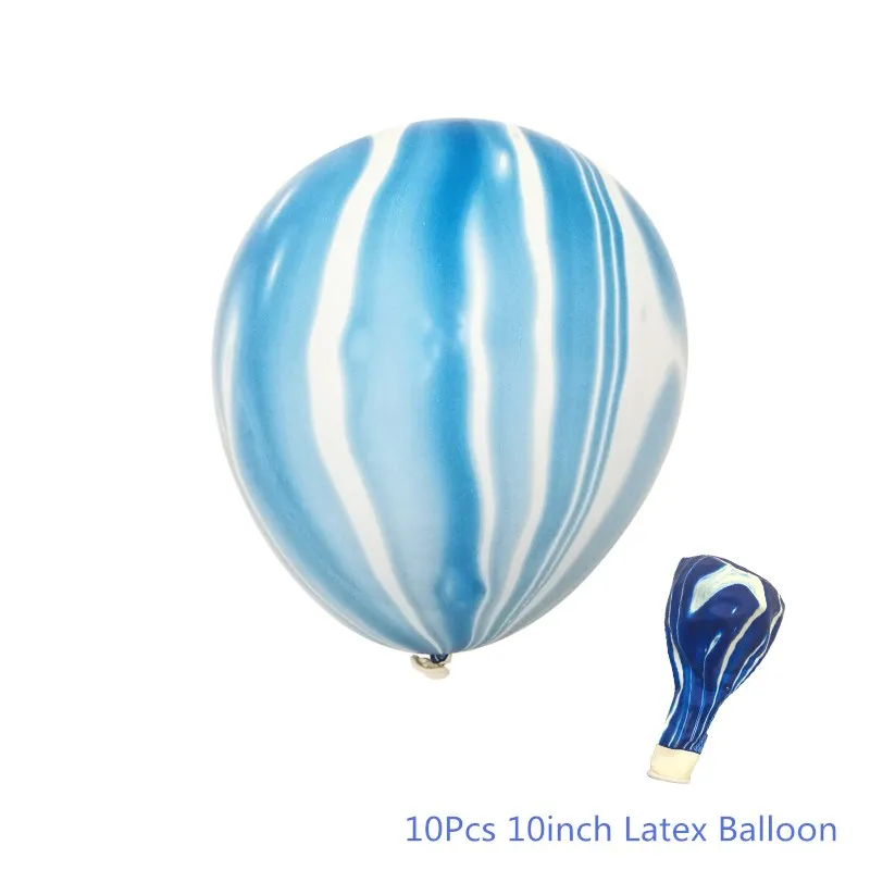 Blue Chicinlife 1st День Рождения украшения синий розовый фольгированные шары мальчик девочка один год день рождения ребенка душ детские праздничные принадлежности - Цвет: Blue