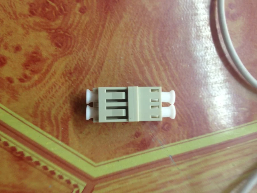 MM gray LC duplex fiber adapter SM MM OM3 OM4 OM5 blue green aqua opitcal fiber connector ftth coupler fibra optica factory supply ELINK - Цвет: MM gray