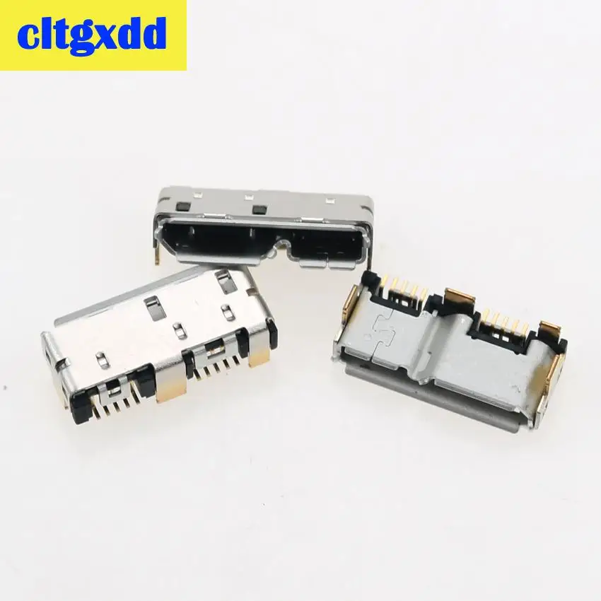 Cltgxdd 2 шт. Micro USB 3 0 B Тип DIP гнездо 10pin разъем для мобильных жестких дисков интерфейса