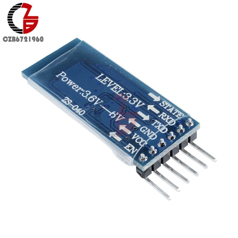 HC05 HC-05 Master Slave 6Pin JY-MCU анти-обратный беспроводной Bluetooth RF приемопередатчик серийный модуль 3,3 В для Arduino
