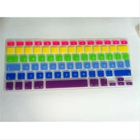 swedish rainbow silicone keyboard cover skin protector for macbook air retina pro 131517