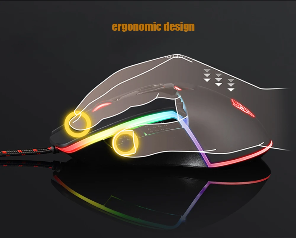 Motospeed V20 USB Проводная игровая мышь PUBG PMW3325 5000 dpi PMW3360 12000 dpi RGB светодиодный подсветка оптическая мышь для PUBG FPS Gamer